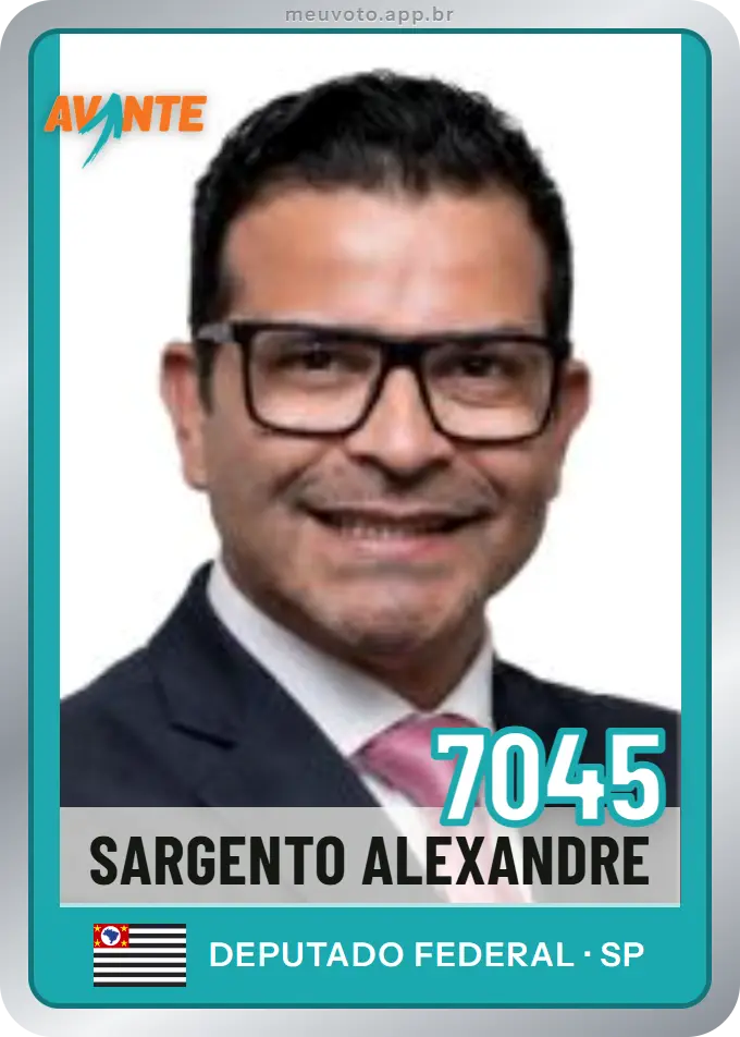 Carta de Sargento Alexandre, número 7045, Avante