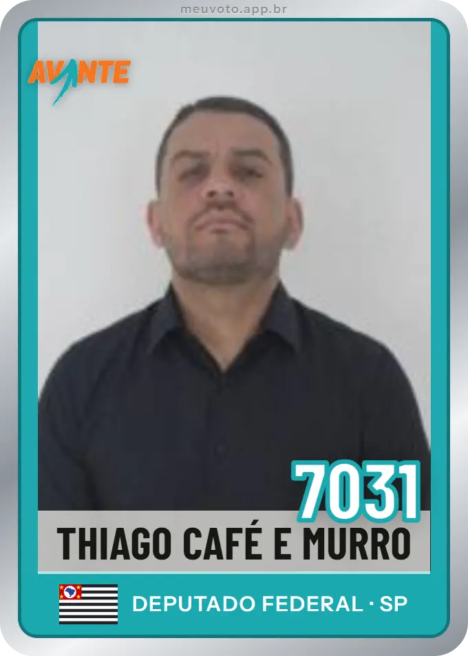 Carta de Thiago Café e Murro, número 7031, Avante