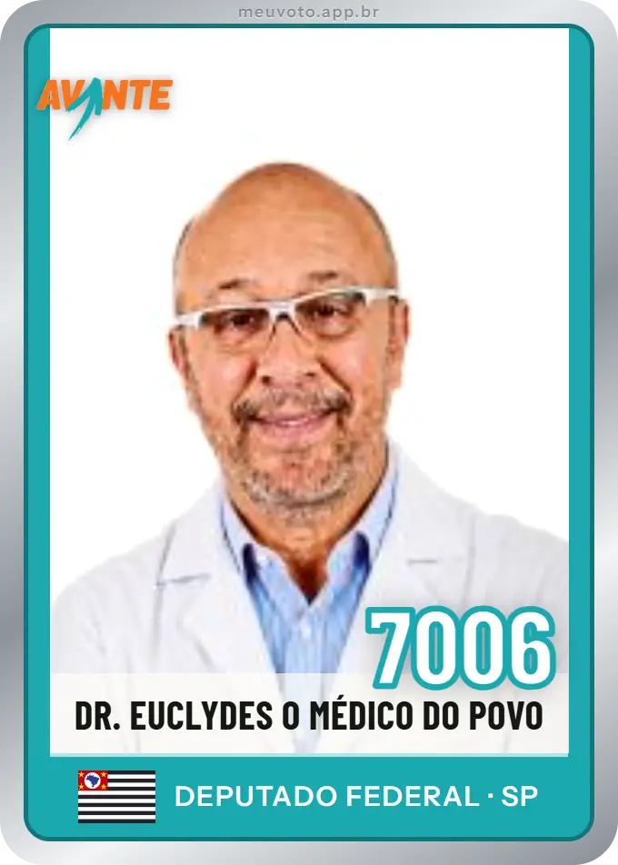 Carta de Dr. Euclydes O Médico do Povo, número 7006, Avante