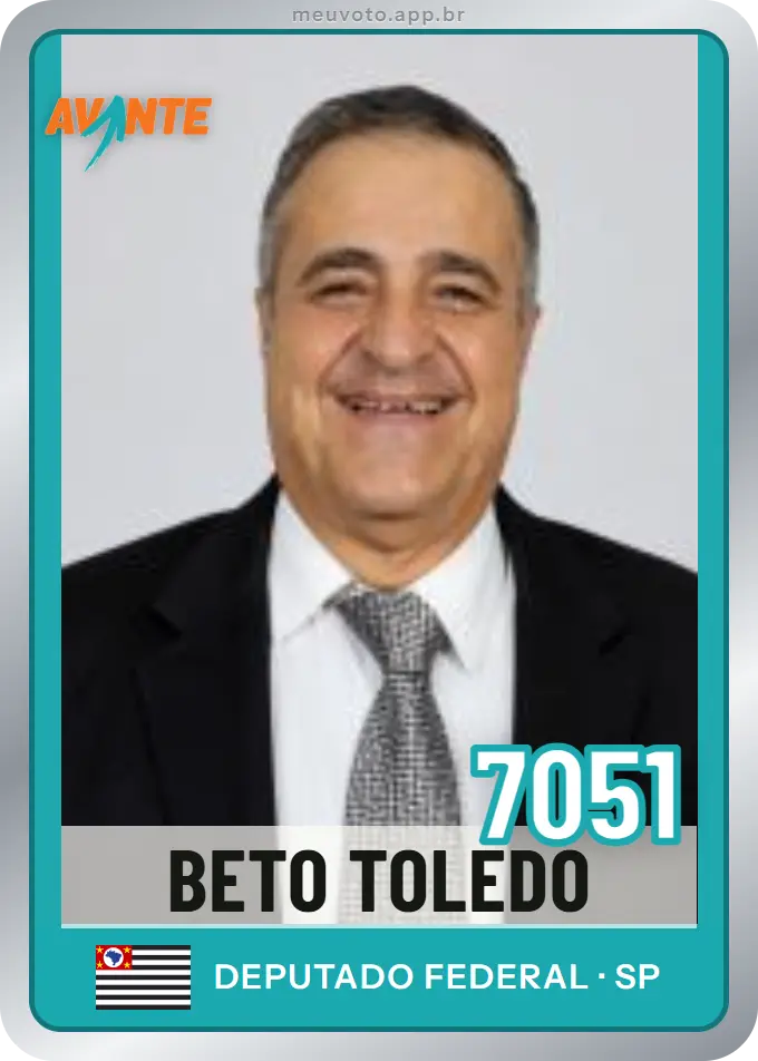 Carta de Beto Toledo, número 7051, Avante
