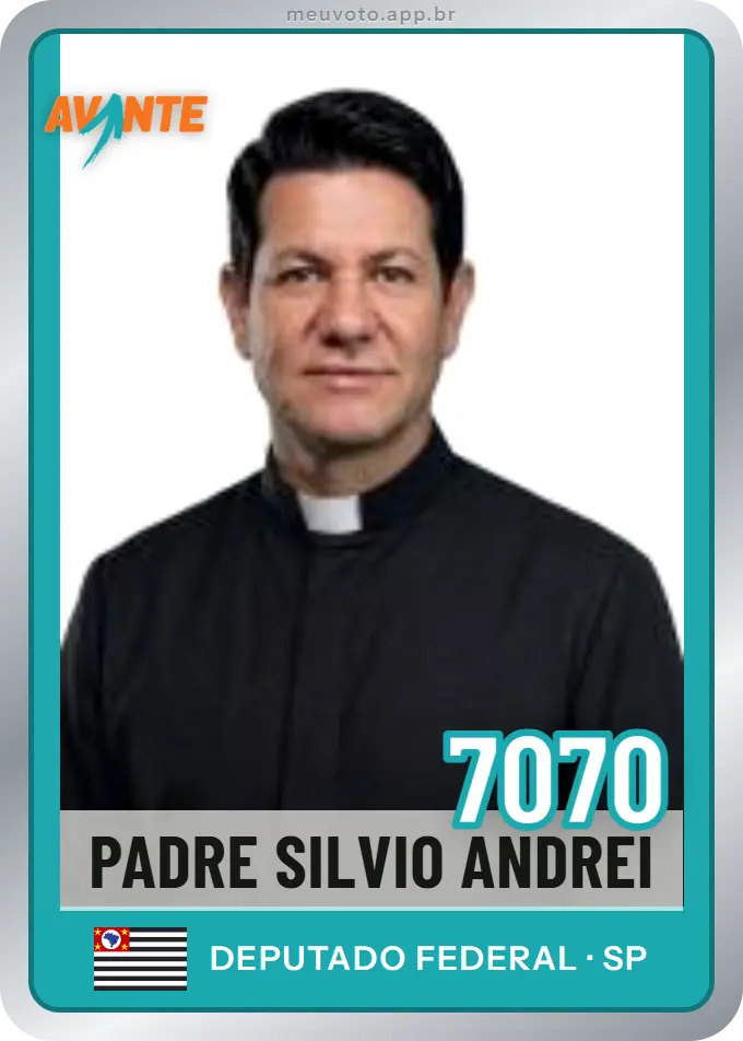 Carta de Padre Silvio Andrei, número 7070, Avante