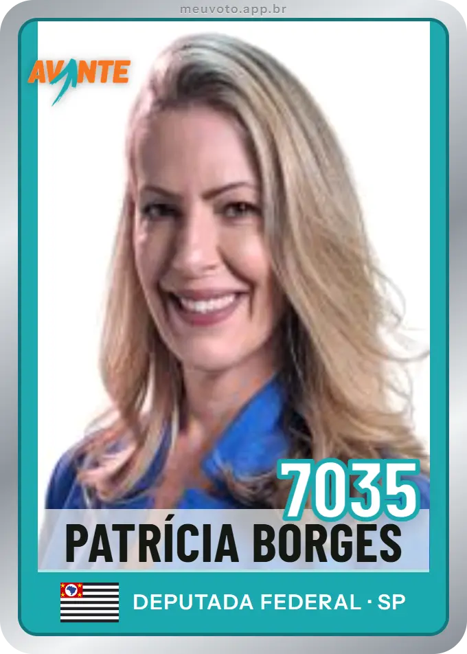 Carta de Patrícia Borges, número 7035, Avante