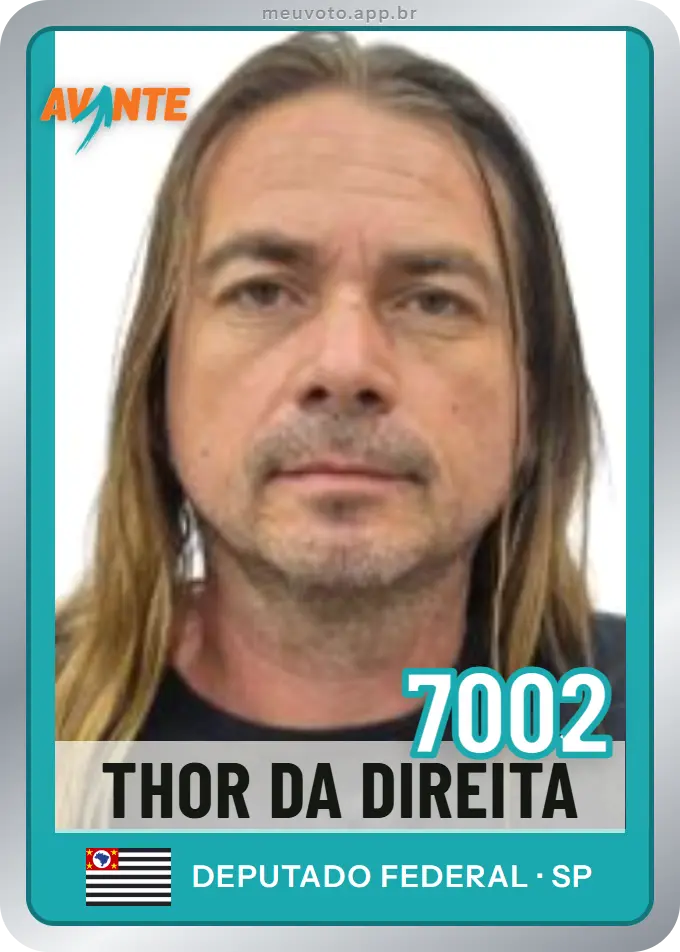 Carta de Thor da Direita, número 7002, Avante