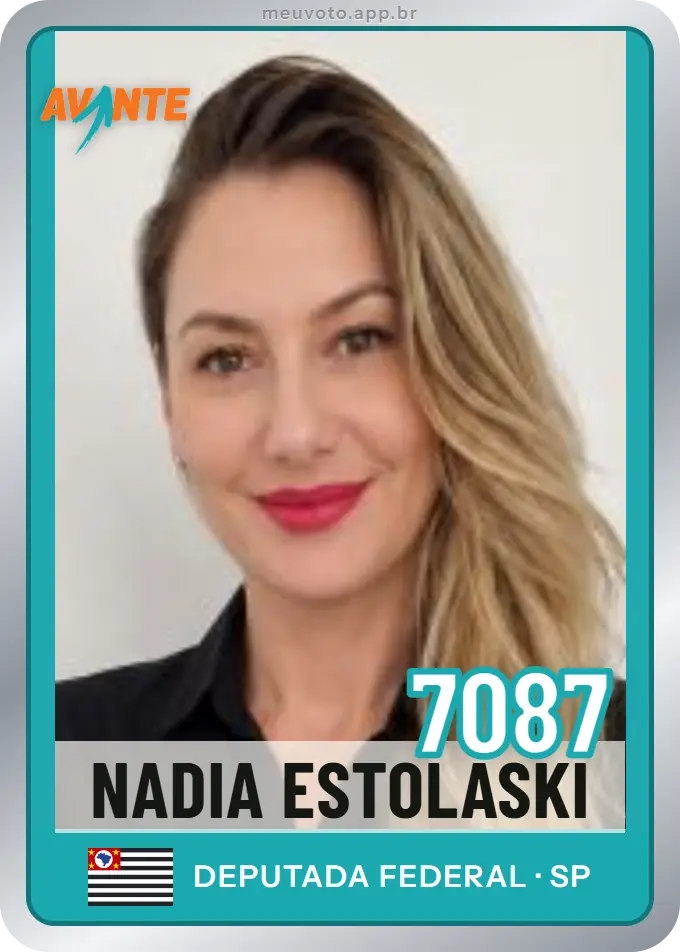 Carta de Nadia Estolaski, número 7087, Avante
