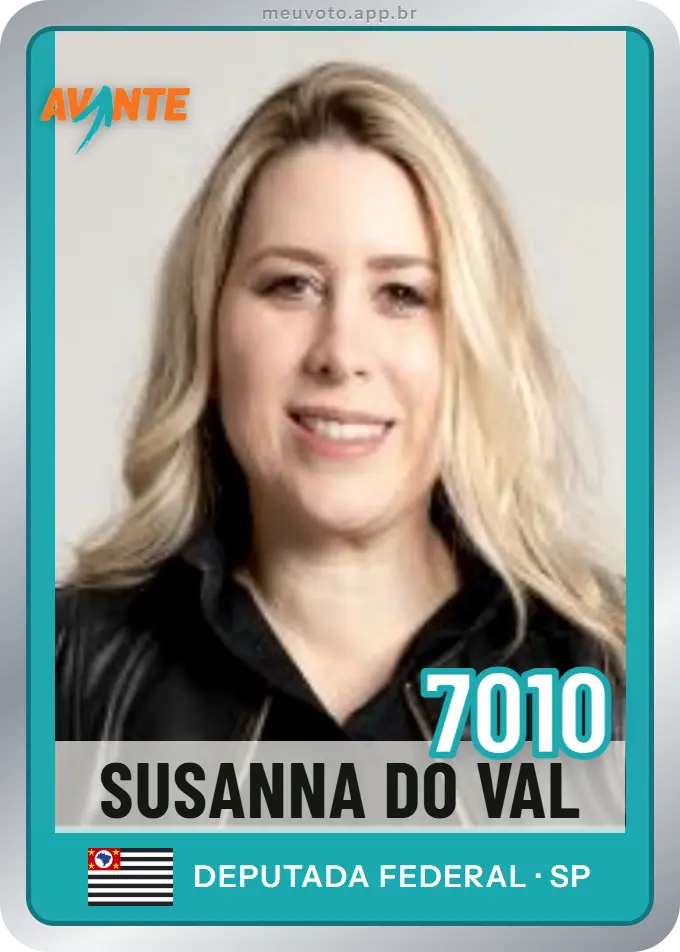 Carta de Susanna do Val, número 7010, Avante