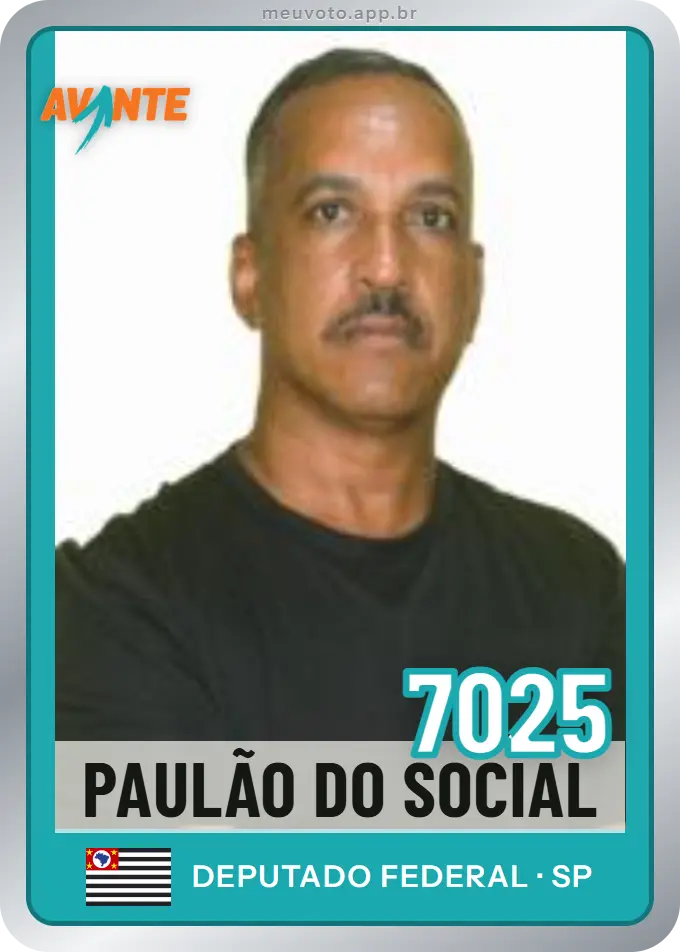 Carta de Paulão do Social, número 7025, Avante