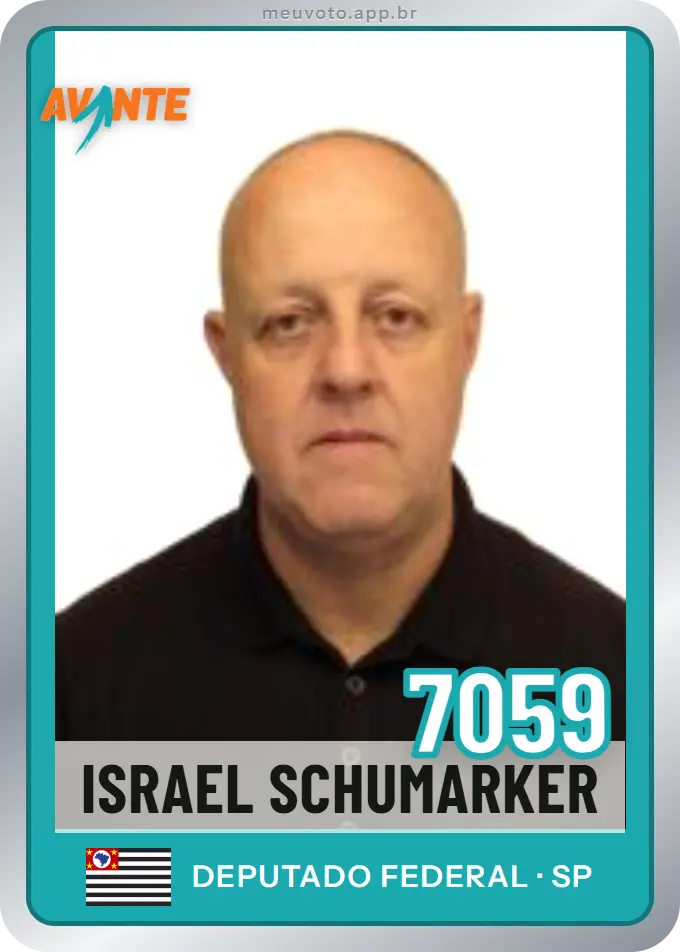Carta de Israel Schumarker, número 7059, Avante
