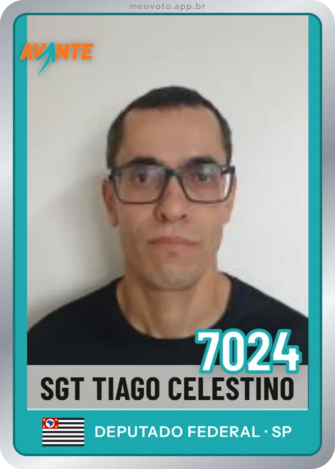 Carta de Sgt Tiago Celestino, número 7024, Avante