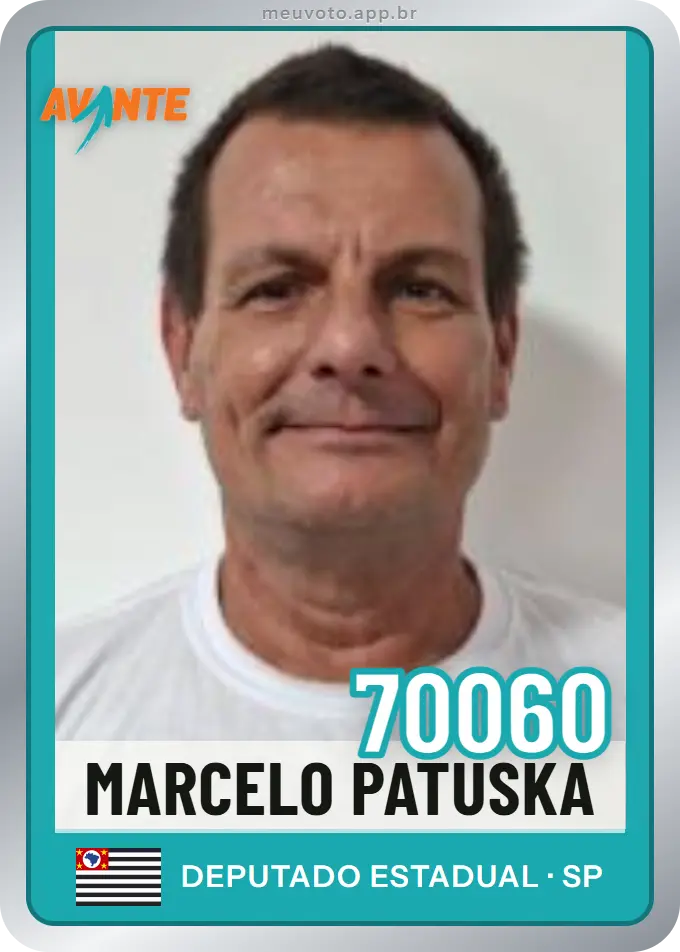 Carta de Marcelo Patuska, número 70060, Avante