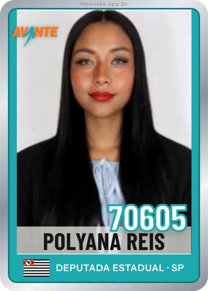 Carta de Polyana Reis, número 70605, Avante