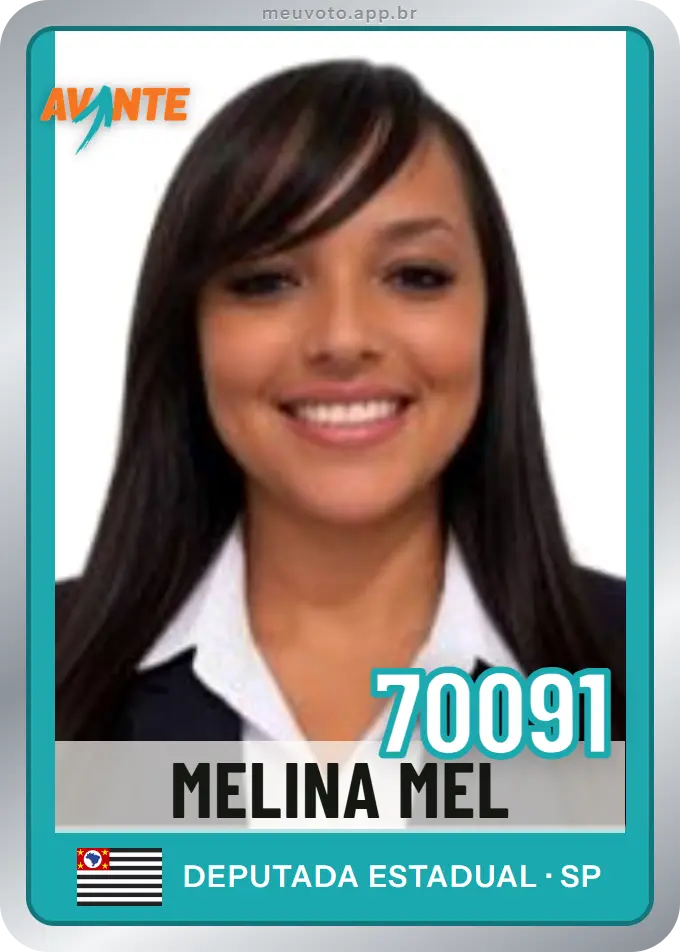 Carta de Melina Mel, número 70091, Avante