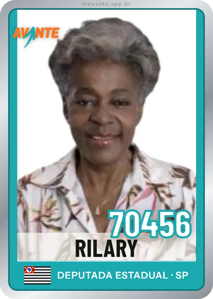 Carta de Rilary, número 70456, Avante