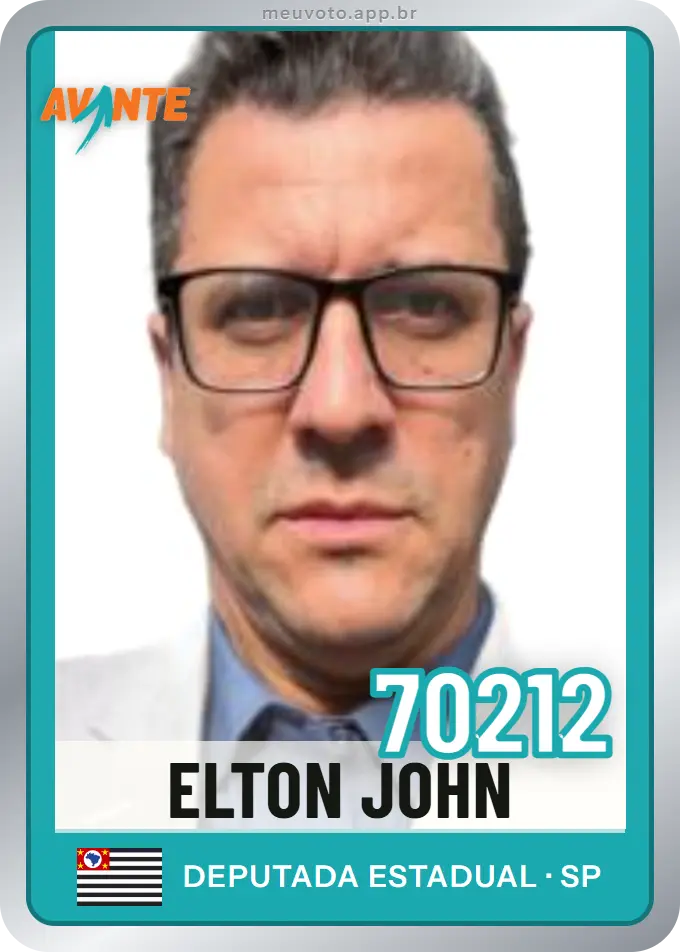Carta de Elton John, número 70212, Avante