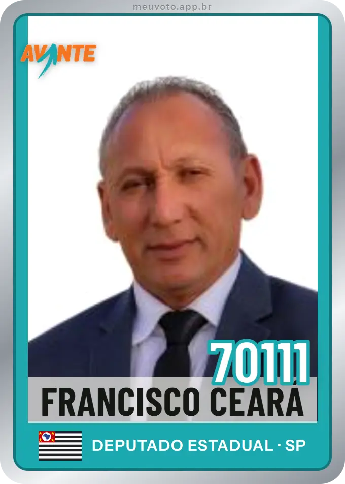 Carta de Francisco Ceará, número 70111, Avante