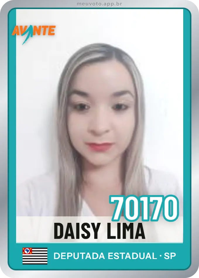 Carta de Daisy Lima, número 70170, Avante