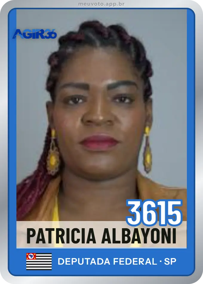 Carta de Patricia Albayoni, número 3615, Agir