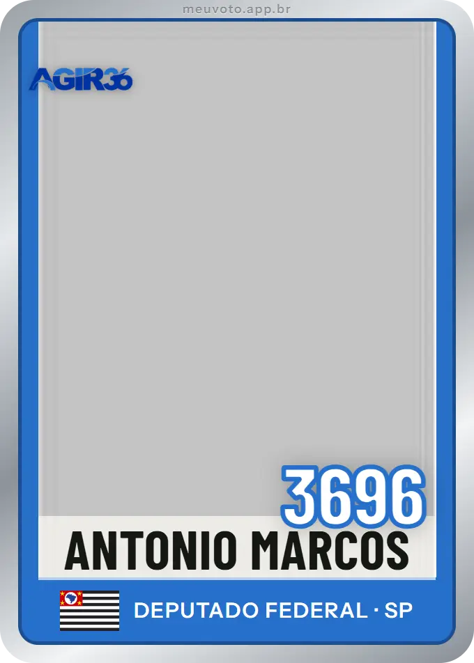 Carta de Antonio Marcos, número 3696, Agir