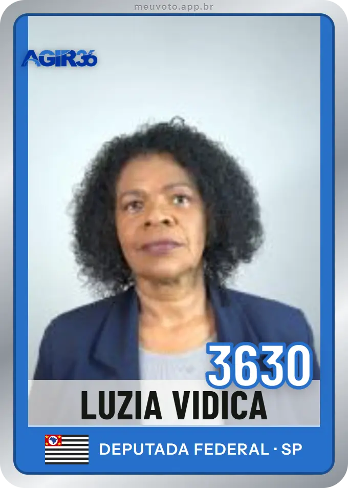 Carta de Luzia Vidica, número 3630, Agir