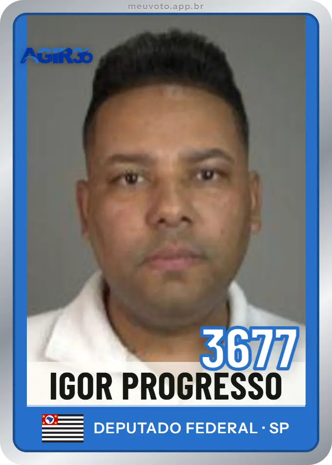 Carta de Igor Progresso, número 3677, Agir