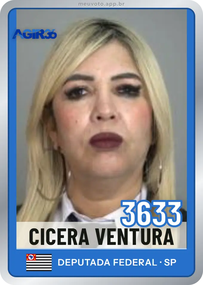 Carta de Cicera Ventura, número 3633, Agir