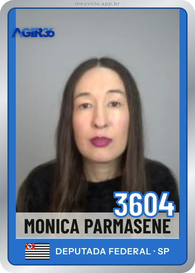 Carta de Monica Parmasene, número 3604, Agir
