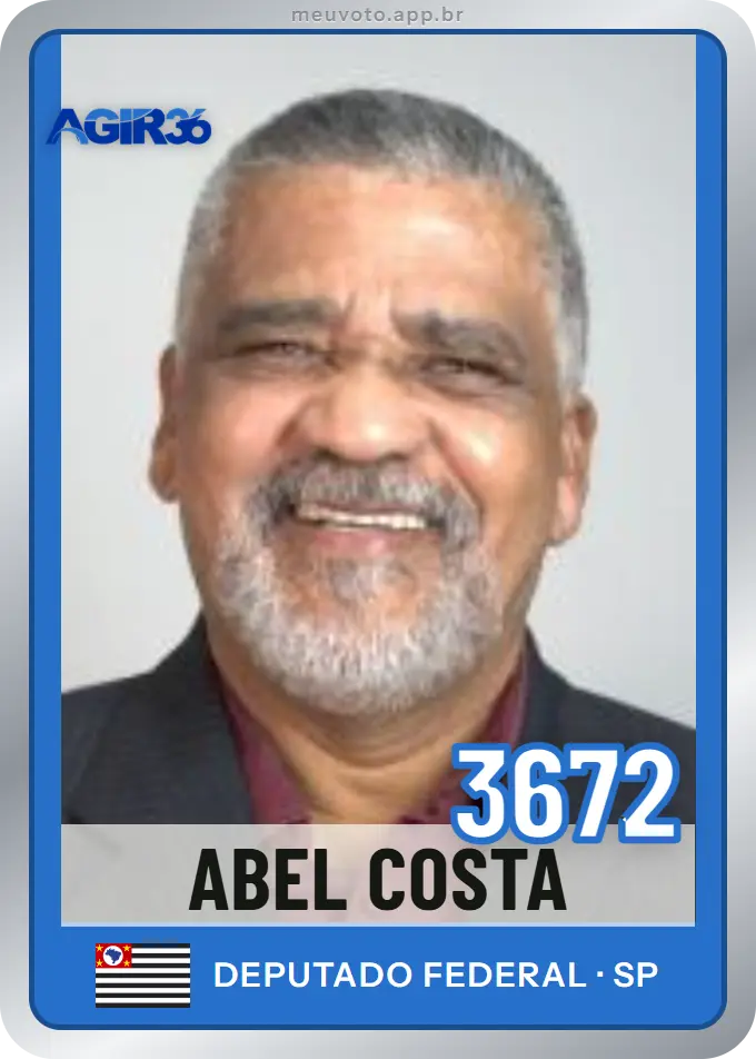 Carta de Abel Costa, número 3672, Agir
