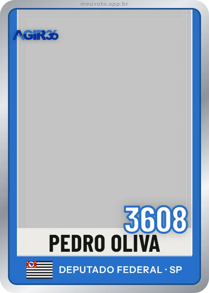 Carta de Pedro Oliva, número 3608, Agir