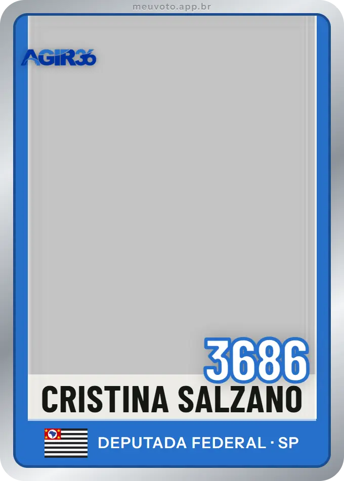 Carta de Cristina Salzano, número 3686, Agir
