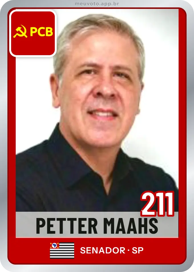 Carta de Petter Maahs, número 211, PCB