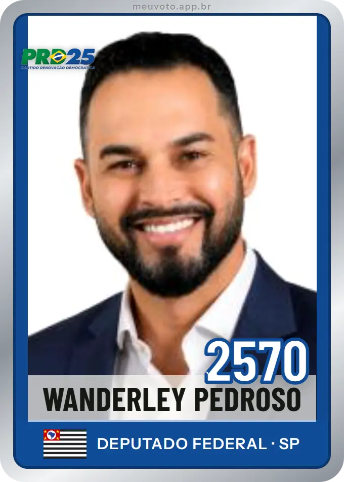 Carta de Wanderley Pedroso, número 2570, PRD