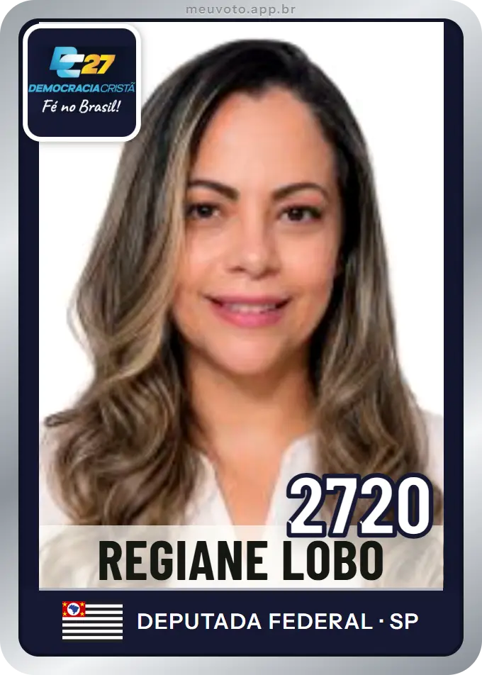 Carta de Regiane Lobo, número 2720, DC