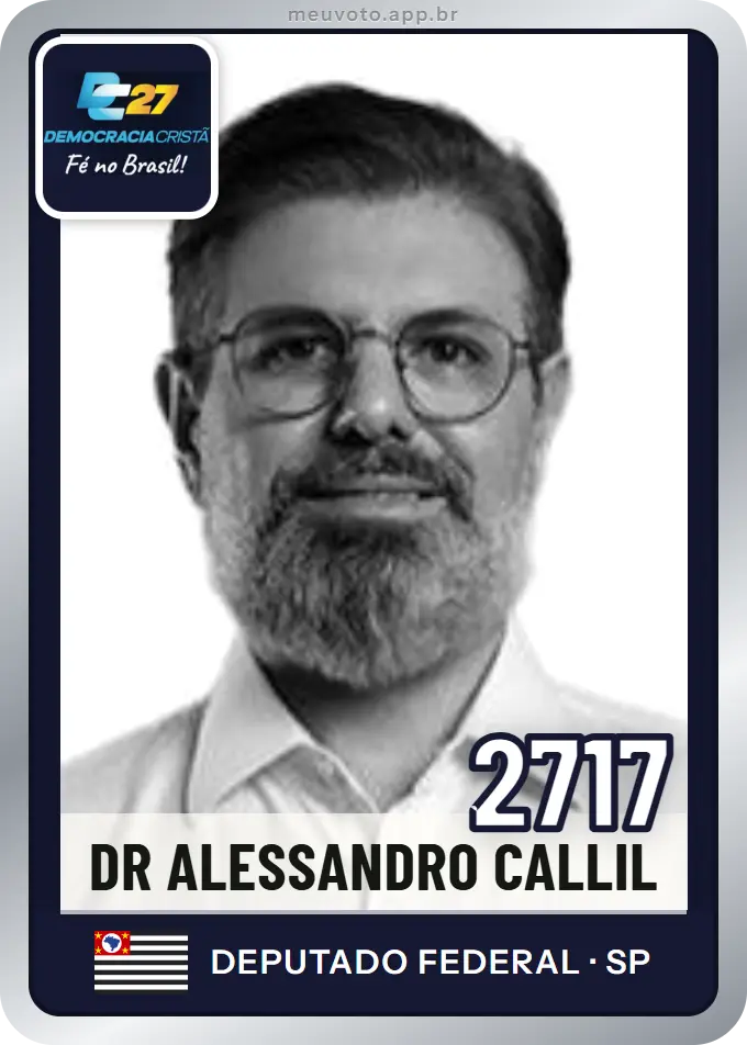Carta de Dr Alessandro Callil, número 2717, DC