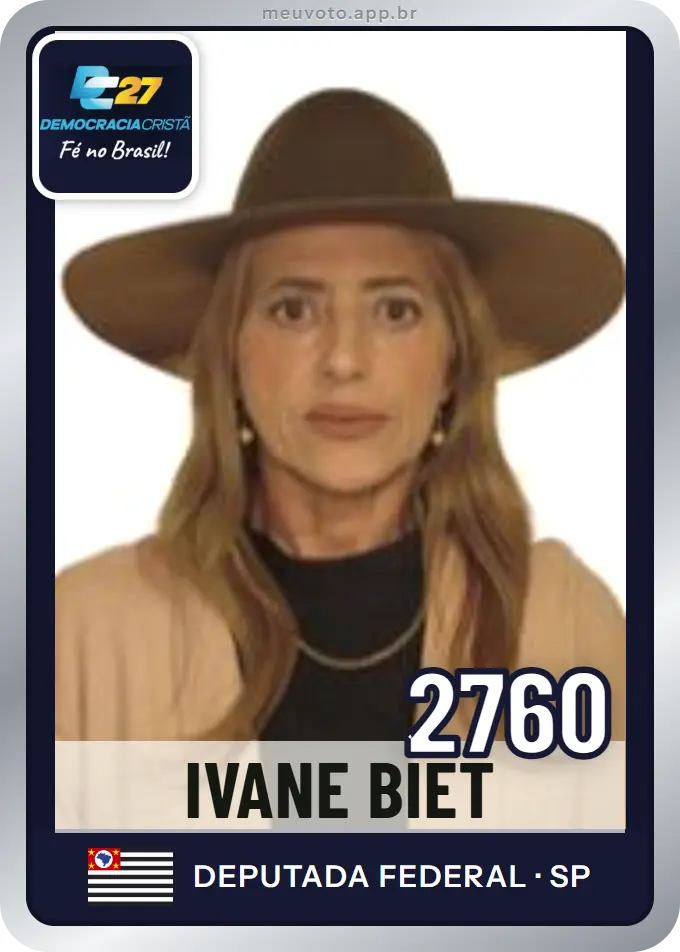 Carta de Ivane Biet, número 2760, DC