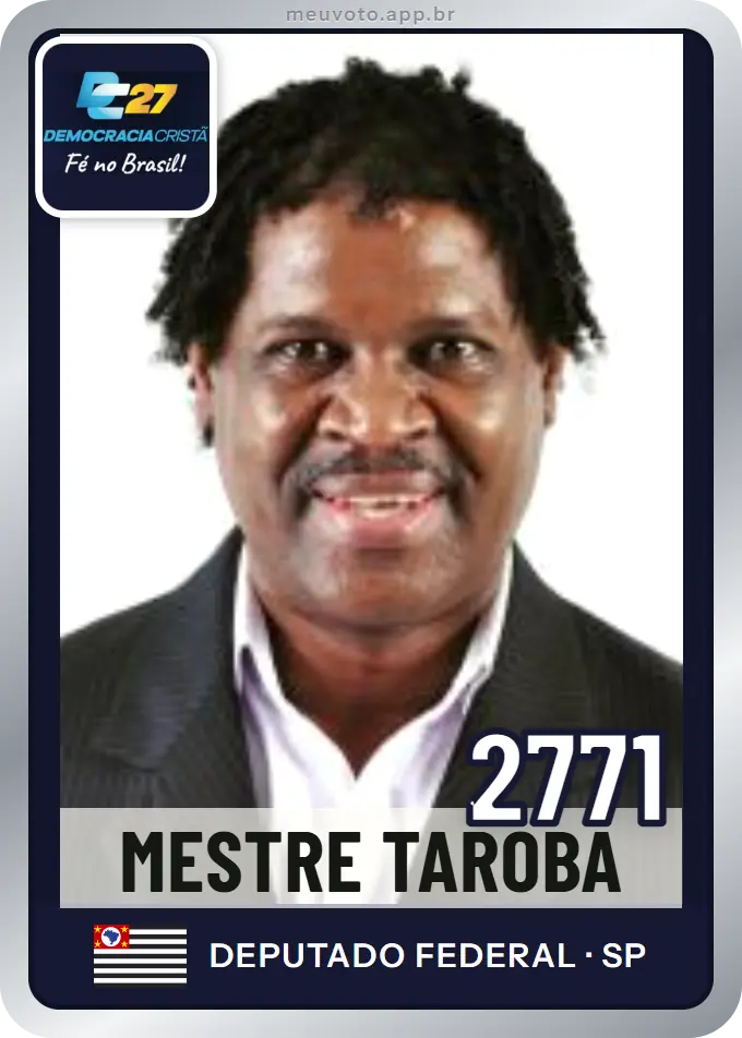 Carta de Mestre Taroba, número 2771, DC