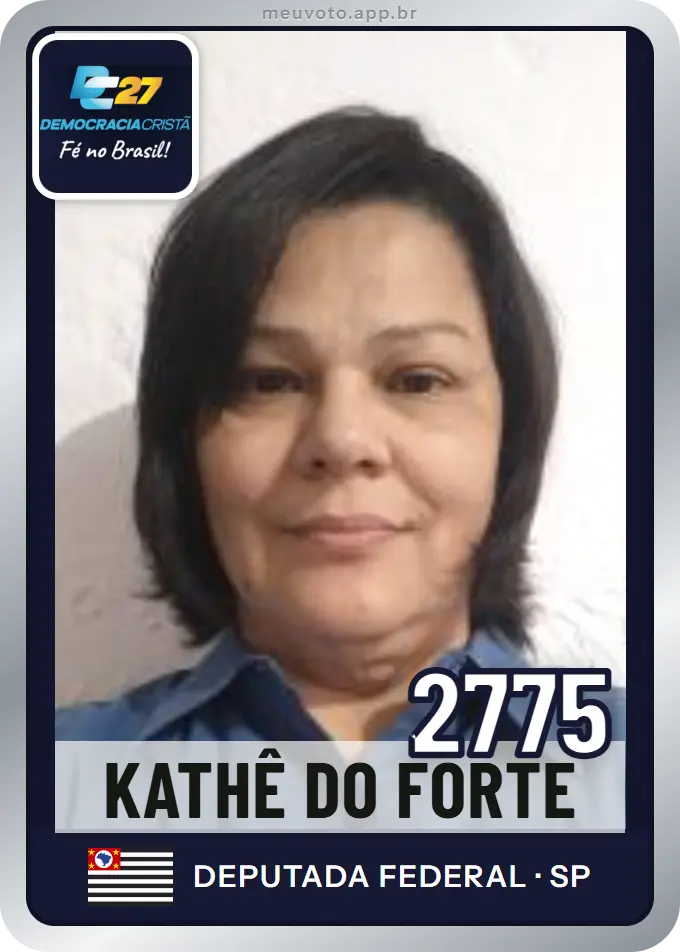 Carta de Kathê do Forte, número 2775, DC