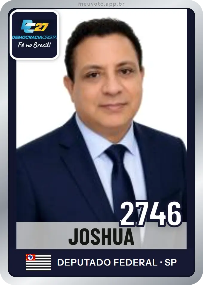 Carta de Joshua, número 2746, DC