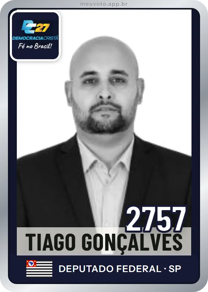 Carta de Tiago Gonçalves, número 2757, DC