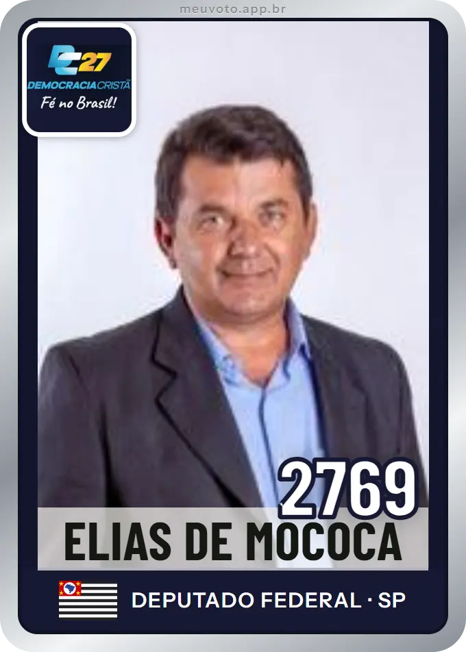 Carta de Elias de Mococa, número 2769, DC