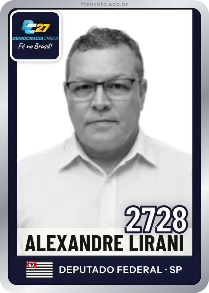 Carta de Alexandre Lirani, número 2728, DC