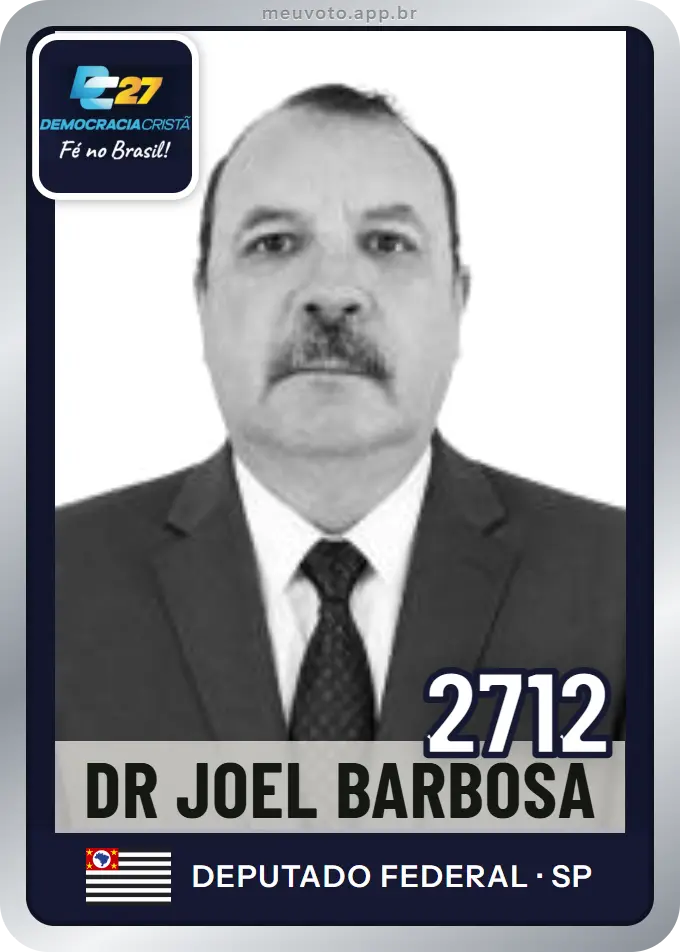 Carta de Dr Joel Barbosa, número 2712, DC