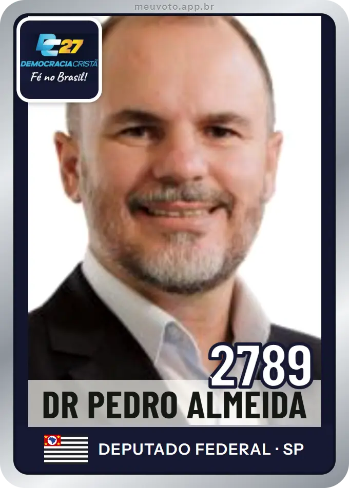 Carta de Dr Pedro Almeida, número 2789, DC