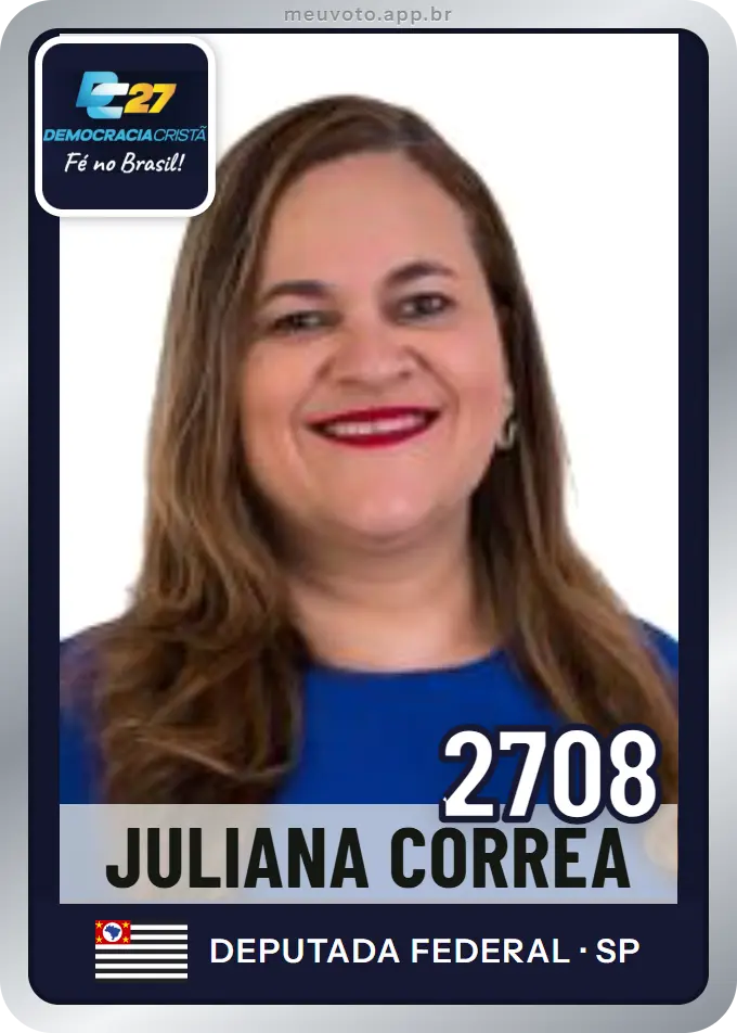 Carta de Juliana Correa, número 2708, DC