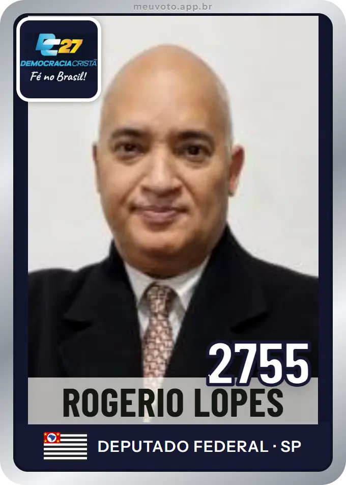Carta de Rogerio Lopes, número 2755, DC