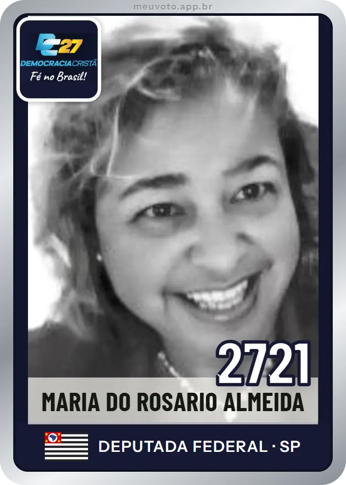 Carta de Maria do Rosario Almeida, número 2721, DC