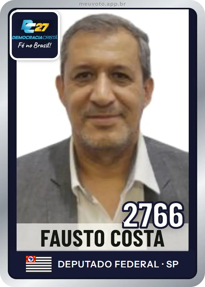 Carta de Fausto Costa, número 2766, DC