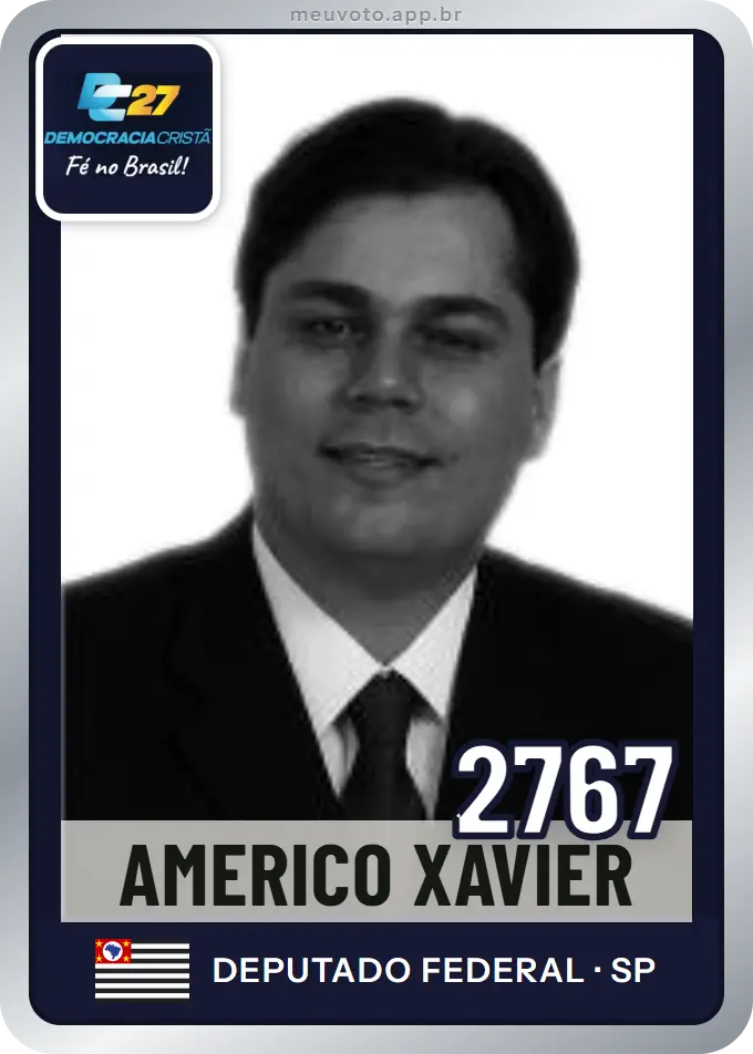 Carta de Americo Xavier, número 2767, DC