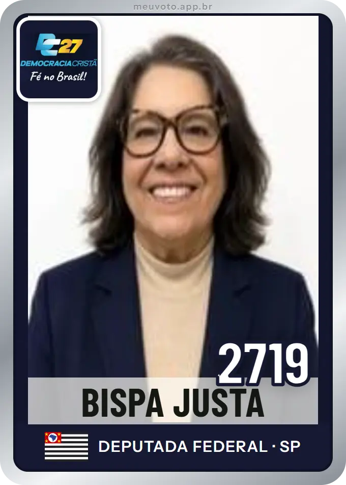 Carta de Bispa Justa, número 2719, DC