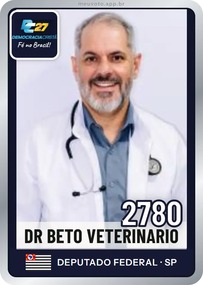 Carta de Dr Beto Veterinario, número 2780, DC
