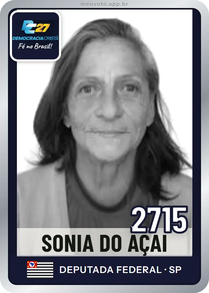 Carta de Sonia do Açai, número 2715, DC