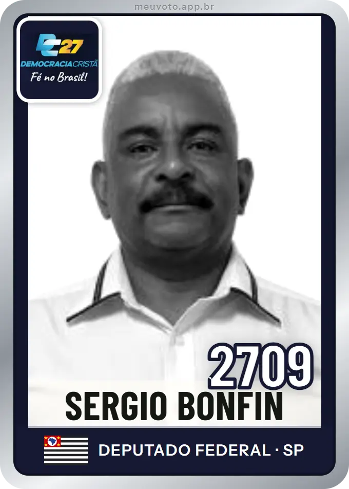 Carta de Sergio Bonfin, número 2709, DC